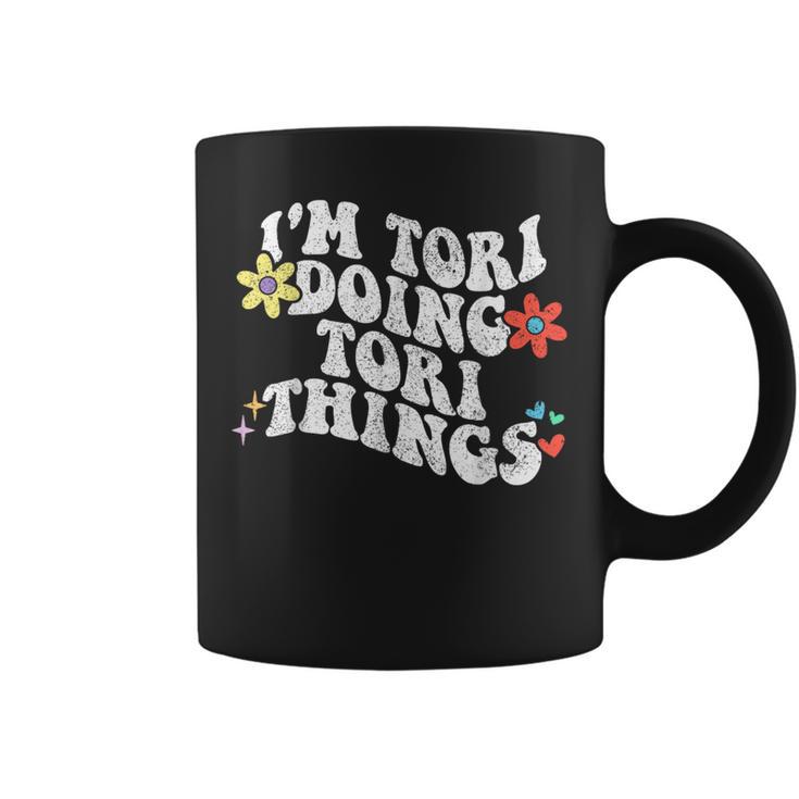 Retro Groovy Im Tori Doing Tori Things Mother's Day Coffee Mug