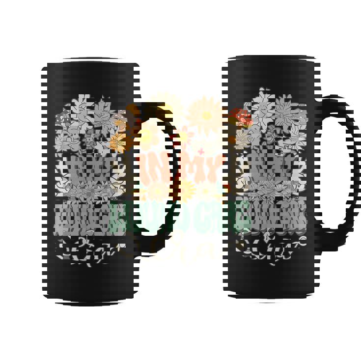 Retro Groovy In My Wound Care Era Nurse Floral Hippie Daisy Coffee Mug