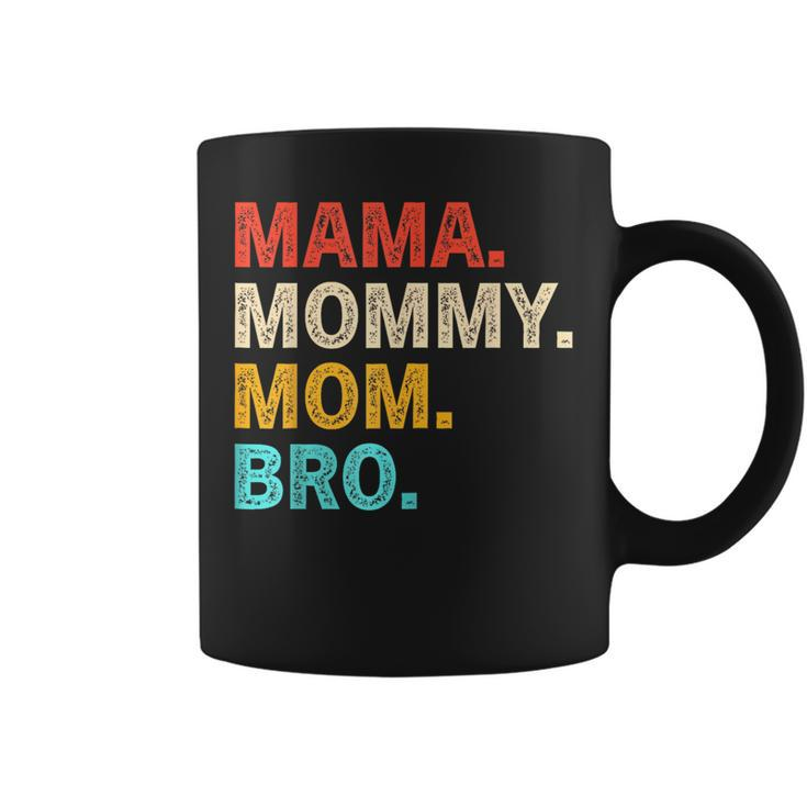 Retro Mama Mommy Mom Bro Happy Mother's Day 2024 Coffee Mug