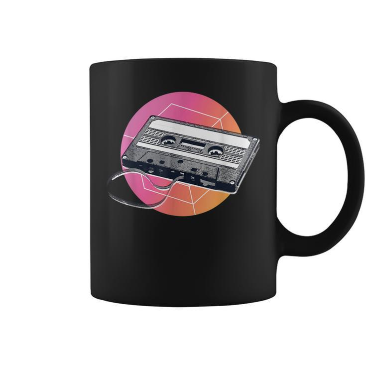 Retro Music Cassette Tape 80S 90S Vintage Graphic Coffee Mug