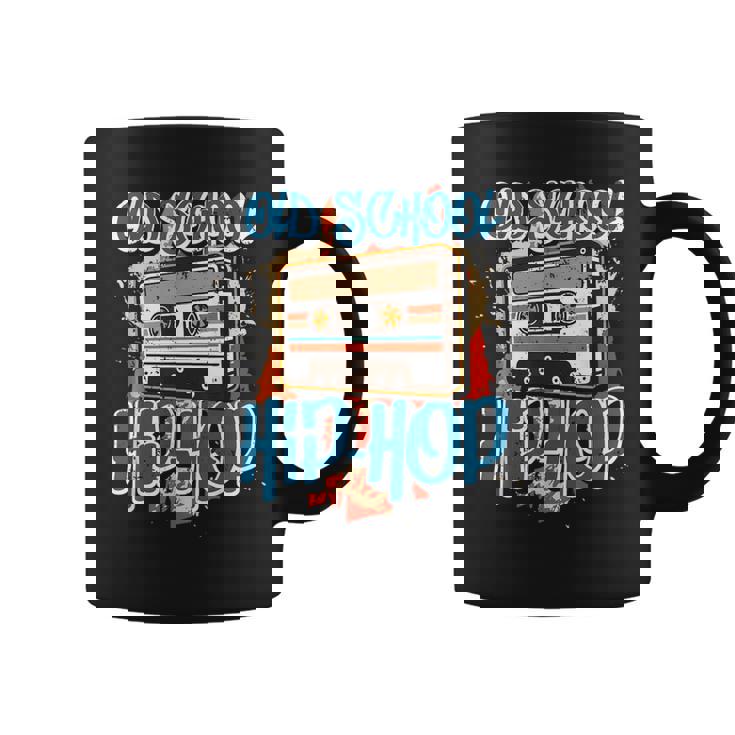 Retro Old School Hip Hop 80S 90S Graffiti Cassette Taza de café