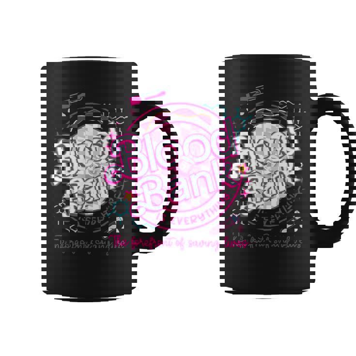 Retro Pink Lab Week 2024 Blood Bank Laboratory Lab Tech Coffee Mug