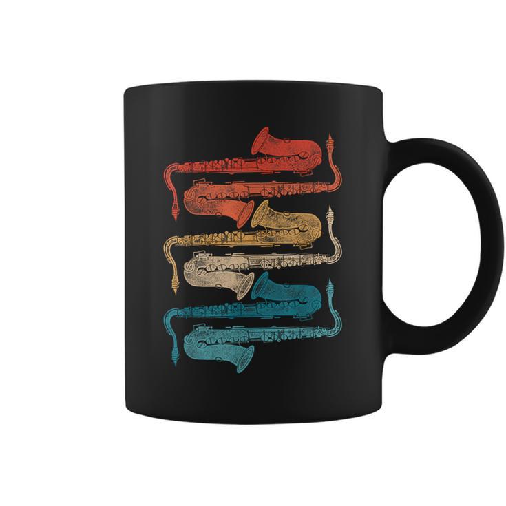 Retro Saxophone Coffee Mug