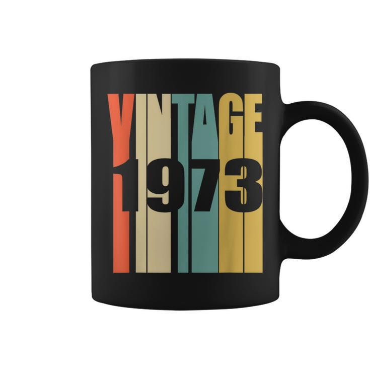 Retro Vintage 1973 51 Yrs Old Bday 51St Birthday Coffee Mug