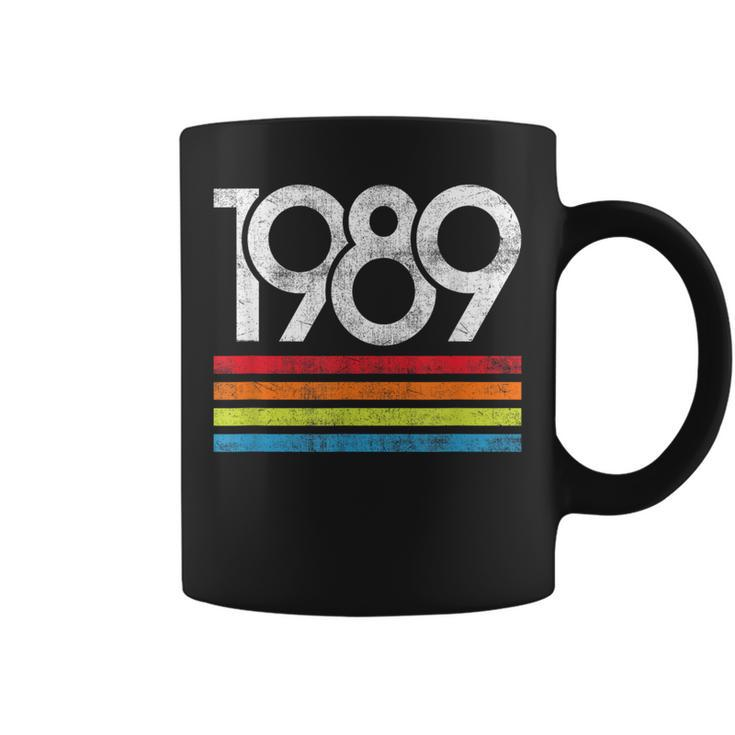 Retro Vintage 1989 33 Birthday Coffee Mug