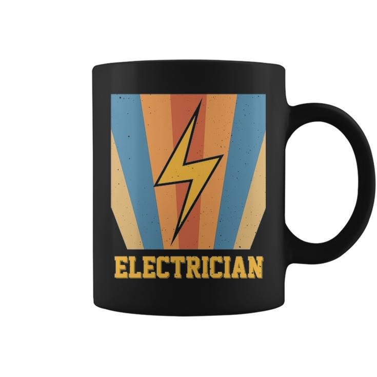 Retro Vintage 70S Electrician Coffee Mug