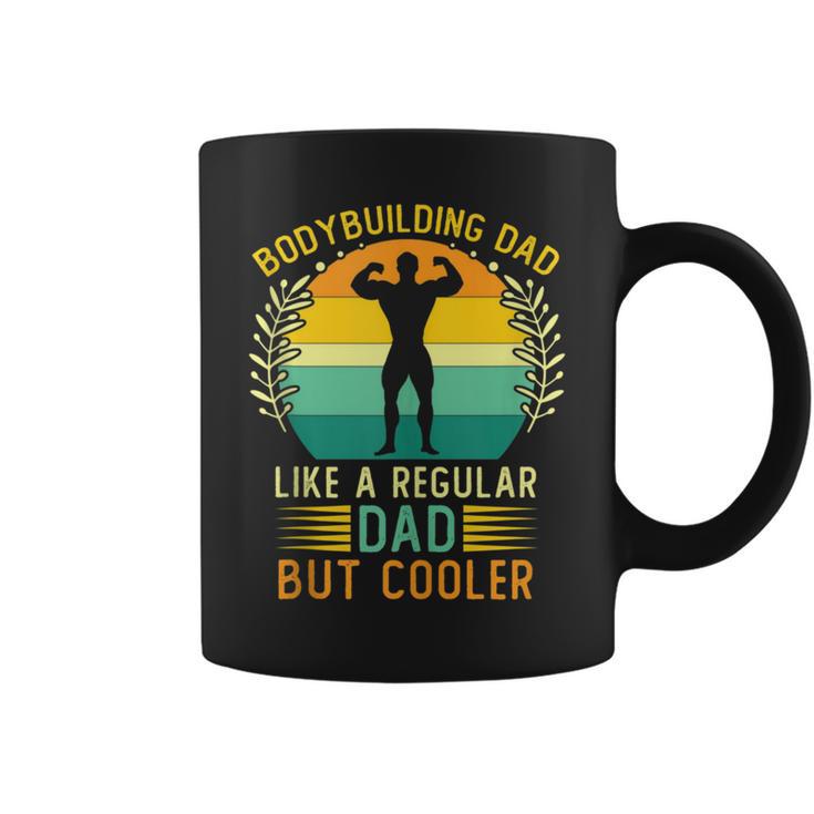 Retro Vintage Bodybuilding Dad Father's Day Lifting Daddy Coffee Mug