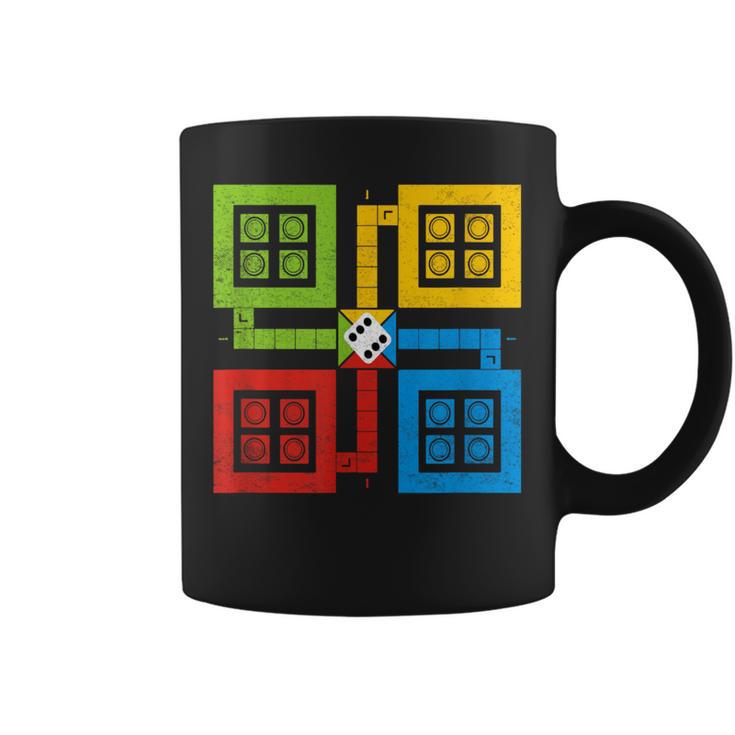 Retro Vintage Ludo Game Classic Game Costume Coffee Mug