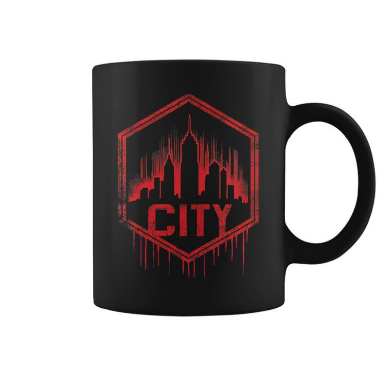 Rip City Grit 90S Grunge Urbandecay Vintage Men's Coffee Mug