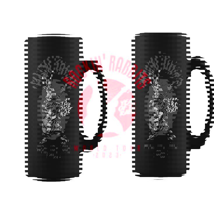Rockin' Rabbits World Tour 2023 Chinese Year Of The Rabbit Coffee Mug