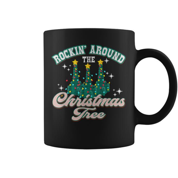 Rocking Around Christmas Tree Xmas Respiratory Therapist Coffee Mug