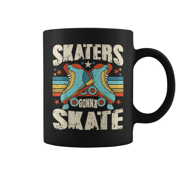 Roller Skating Skaters Gonna Skate Vintage 70S 80S Coffee Mug