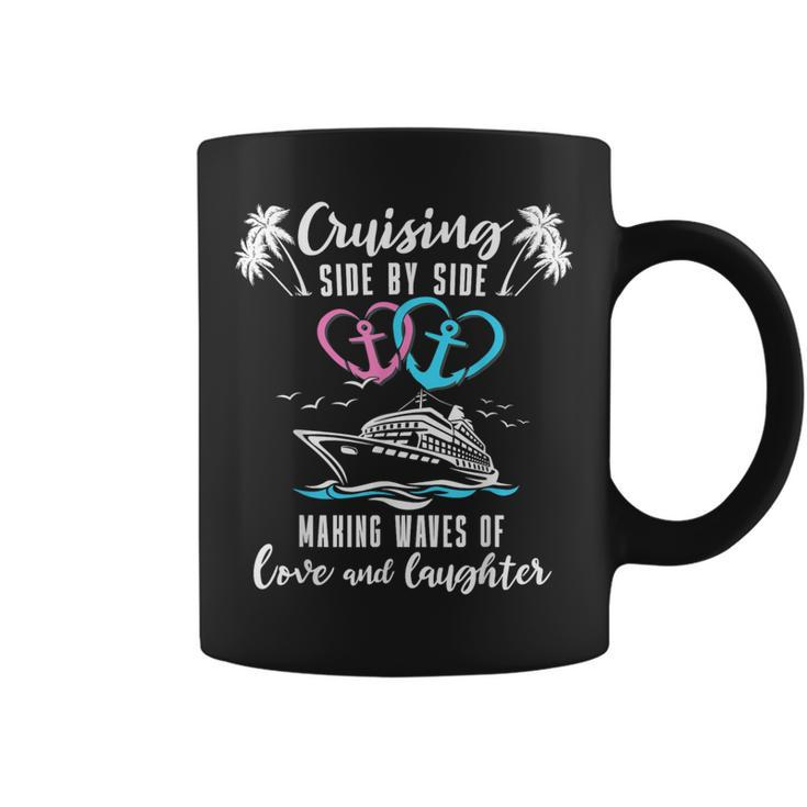 Romantic Cruising Husband Wife Ship Couple Cruise Coffee Mug