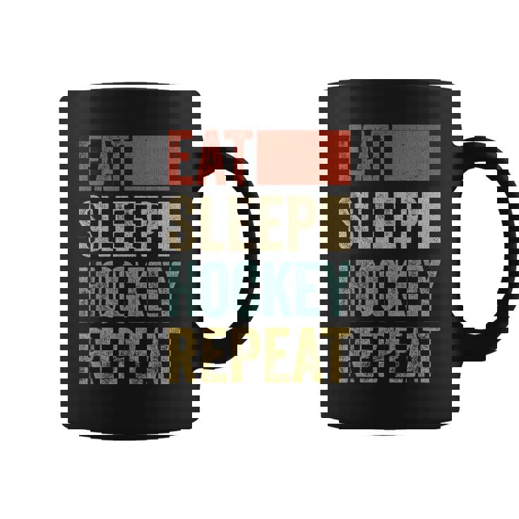 Ropa De Hockey Sobre Hielo Retro Hockey Taza de café