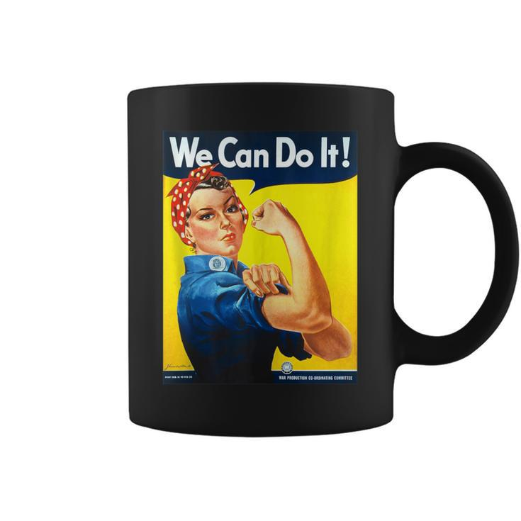 Rosie The Riveter We Can Do It Feminist Icon Coffee Mug