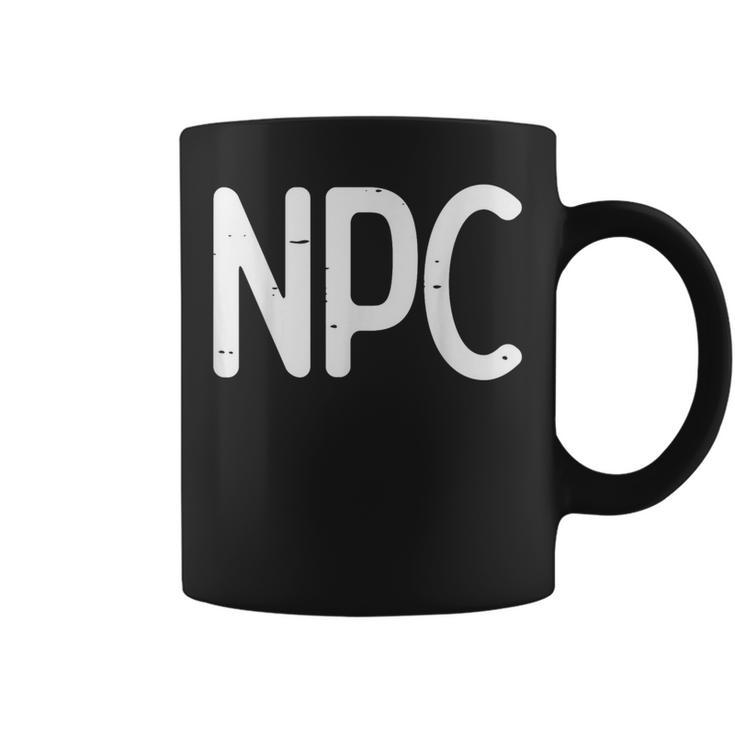 Rpg Gamer Npc Non Player Character Boys Coffee Mug