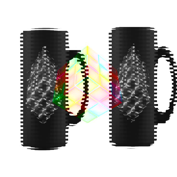Rubik Colorful Cube Niños Hombres Es Taza de café