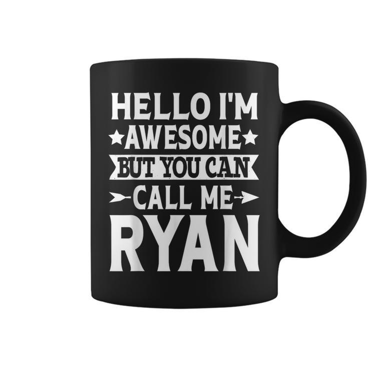 Ryan Surname Call Me Ryan Family Team Last Name Ryan Coffee Mug