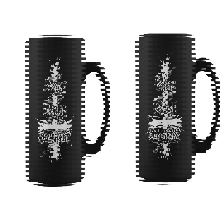 Sacrificio Nocturno Oscuro Taza de café