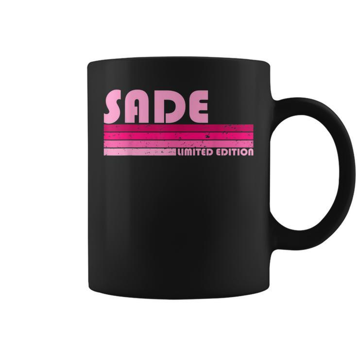 Sade Name Personalized Retro Vintage 80S 90S Birthday Coffee Mug