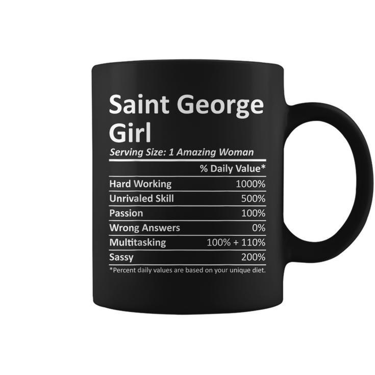 Saint George Girl Ut Utah City Home Roots Usa Coffee Mug