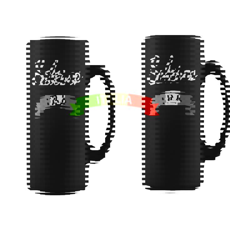 Salerno Italia Bandera Italia Souvenir A Juego Italiano Taza de café