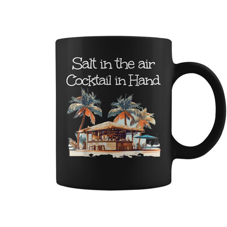 Salt In The Air Cocktail In Hand And Nice Karaoke Bar Coffee Mug