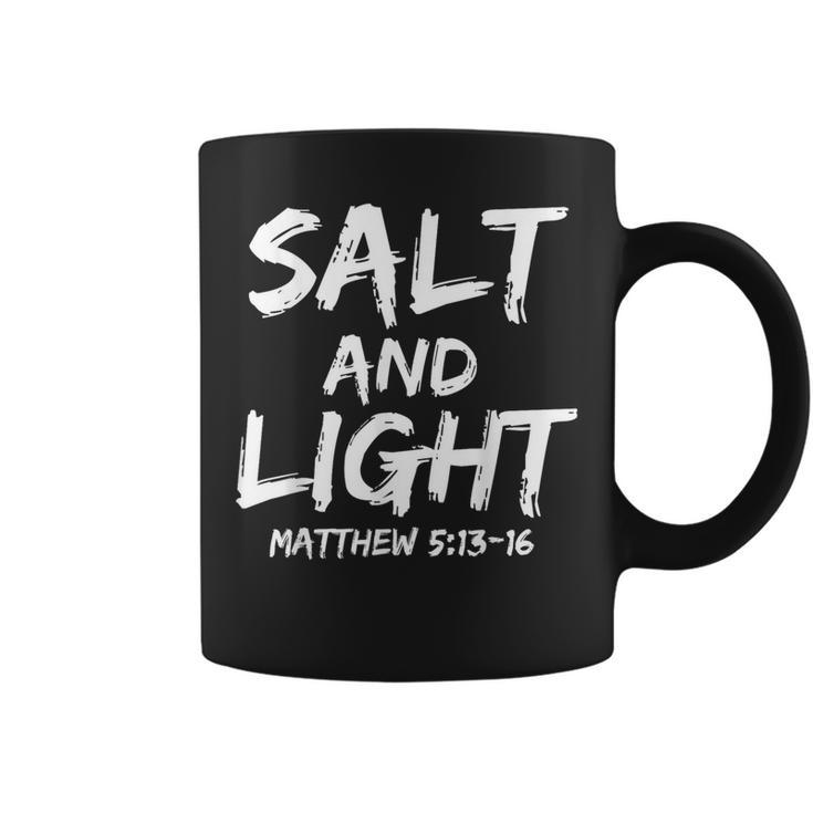 Salt And Light For Matthew 513-16 Christian Coffee Mug