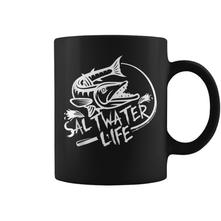 Saltwater Life Fishing Coffee Mug