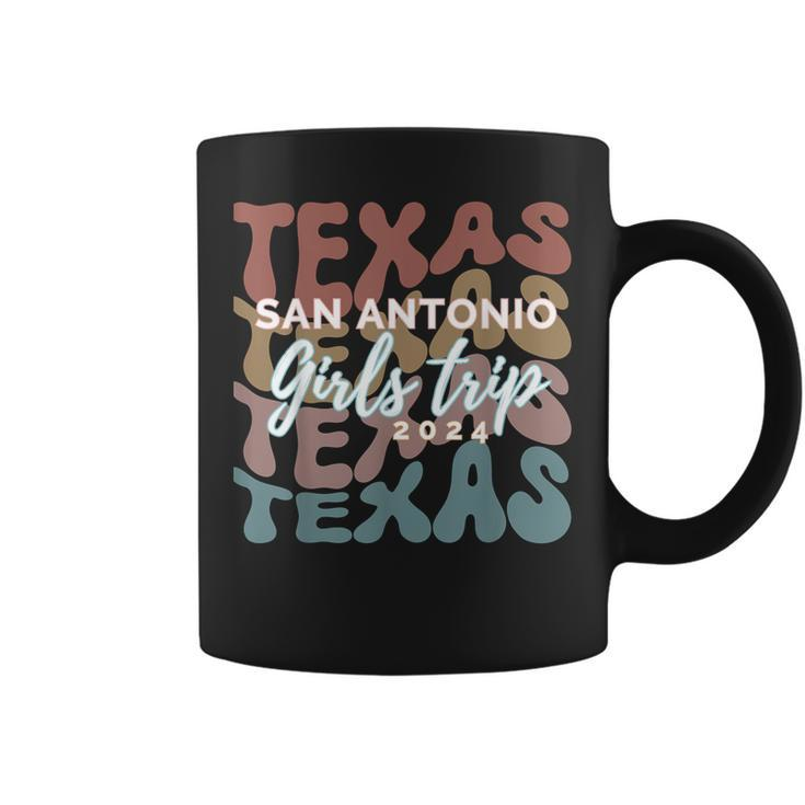 San Antonio Texas Girls Trip 2024 Matching Group Coffee Mug