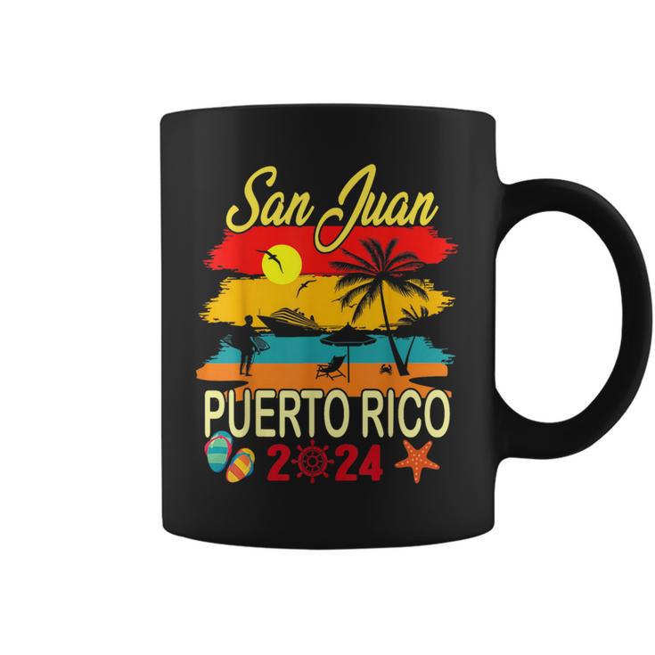 San Juan Puerto Rico 2024 Family Vacation Souvenir Coffee Mug