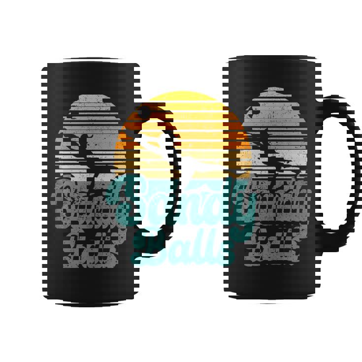 Sandy Balls Beach Volleyball Player Coach Fan Sports Coffee Mug