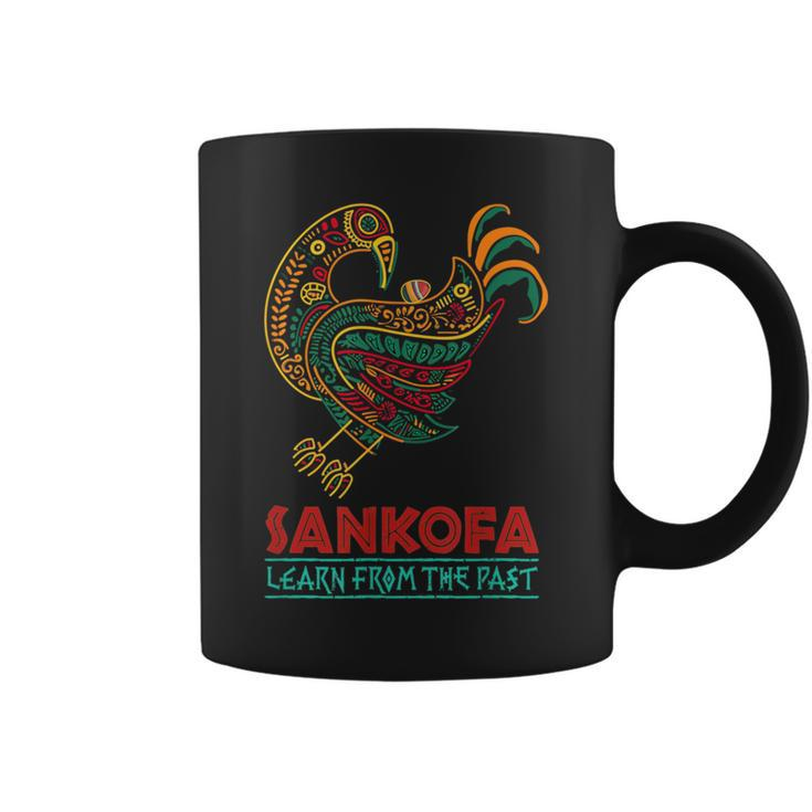 Sankofa African Bird Learn From The Past Black History Month Coffee Mug