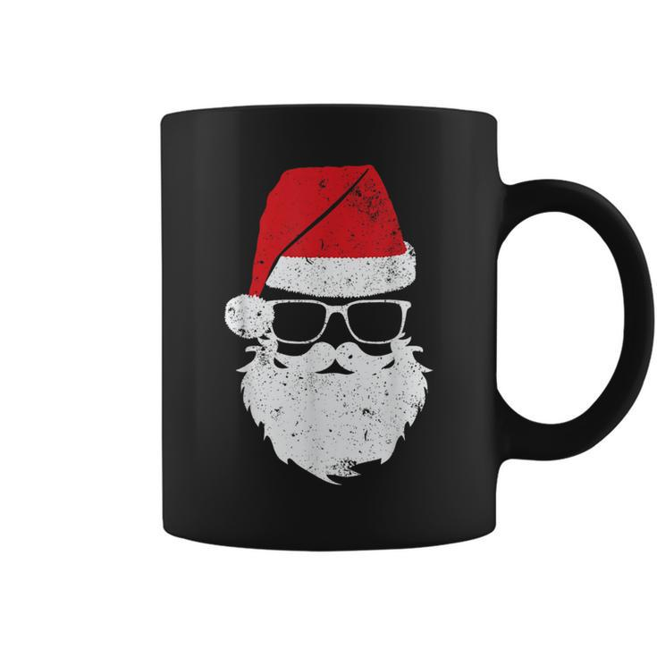 Santa Claus Beard Christmas Family Matching Pajamas Boys Men Coffee Mug