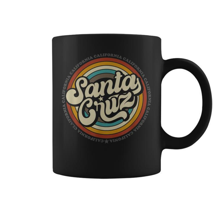 Santa Cruz City In California Ca Vintage Retro Souvenir Coffee Mug