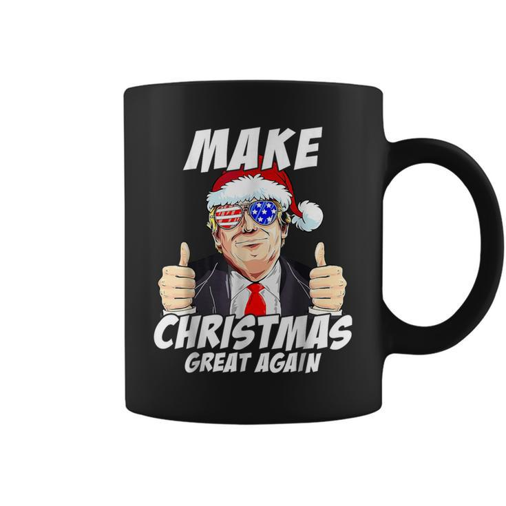 Santa Trump Make Christmas Great Again Family Matching Coffee Mug