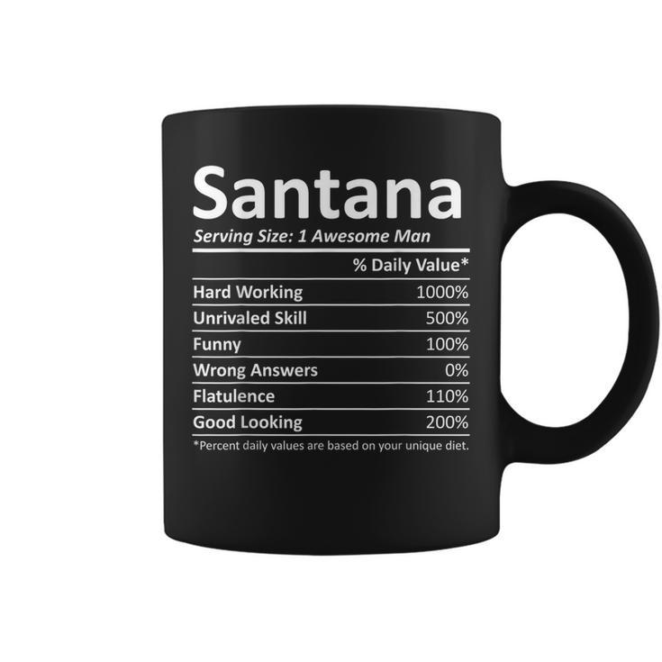 Santana Nutrition Birthday Personalized Name Idea Coffee Mug