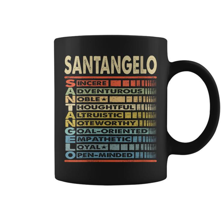 Santangelo Family Name Last Name Santangelo Coffee Mug