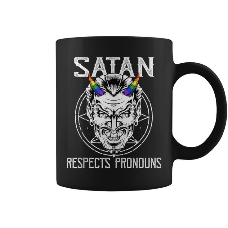 Satanic Lgbtq Pride Goth Coffee Mug