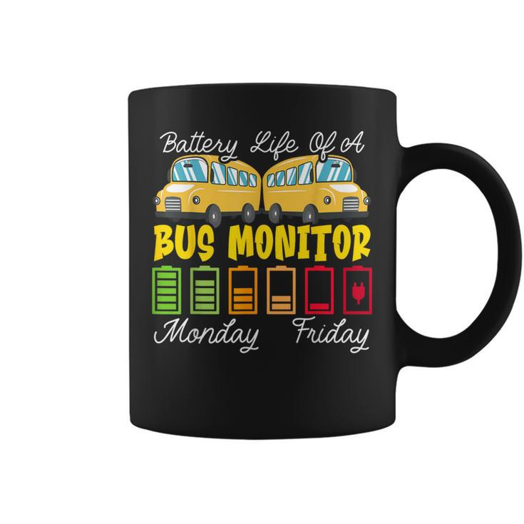 School Bus Monitor Bus Aide Attendant Bus Monitor Coffee Mug