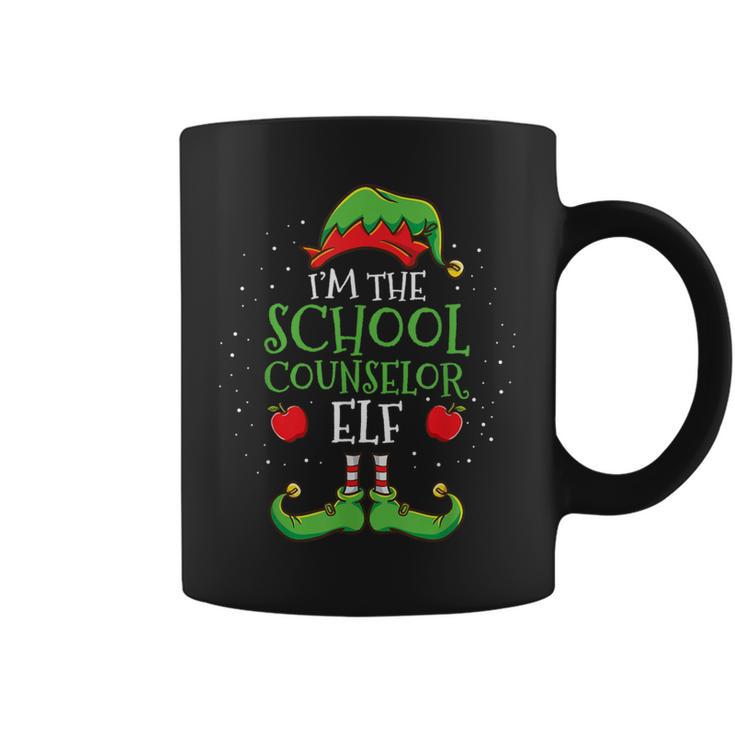 Im The School Counselor Elf Christmas Coffee Mug