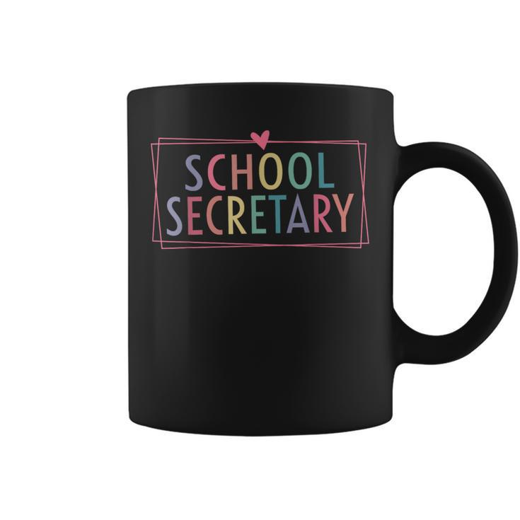 School Secretary Appreciation School Secretary Squad Coffee Mug