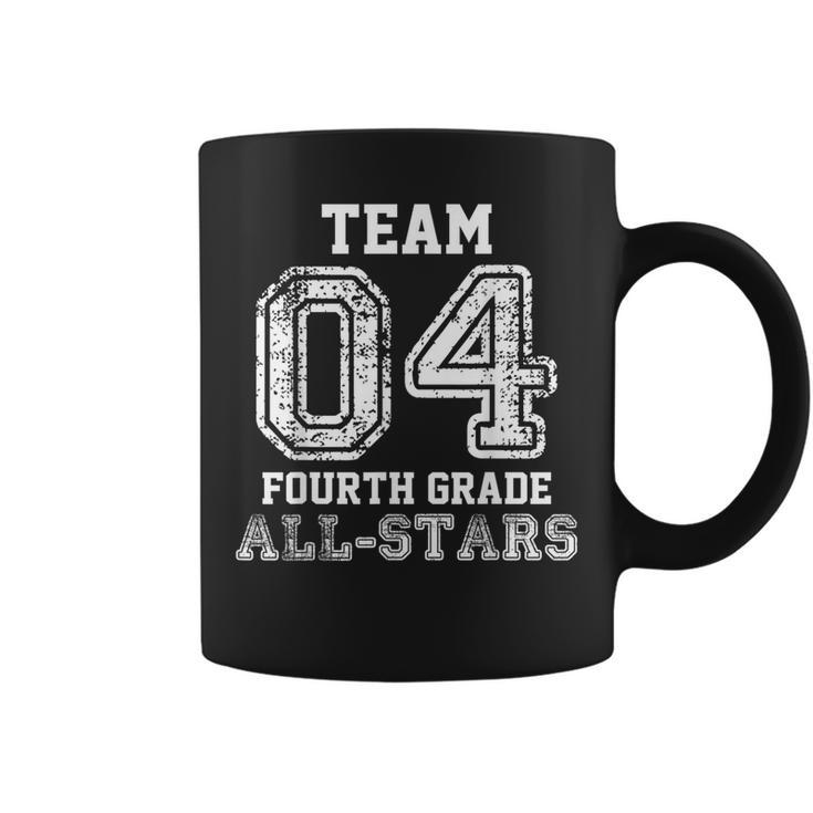 School Team 4Th Grade All-Stars Sports Jersey Coffee Mug