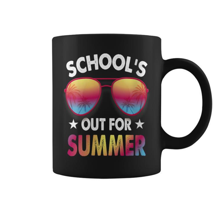 School's Out For Summer Happy Last Day Of School Teachers Coffee Mug