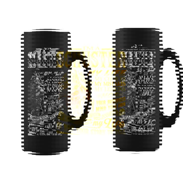 Schuster Family Name Schuster Last Name Team Coffee Mug