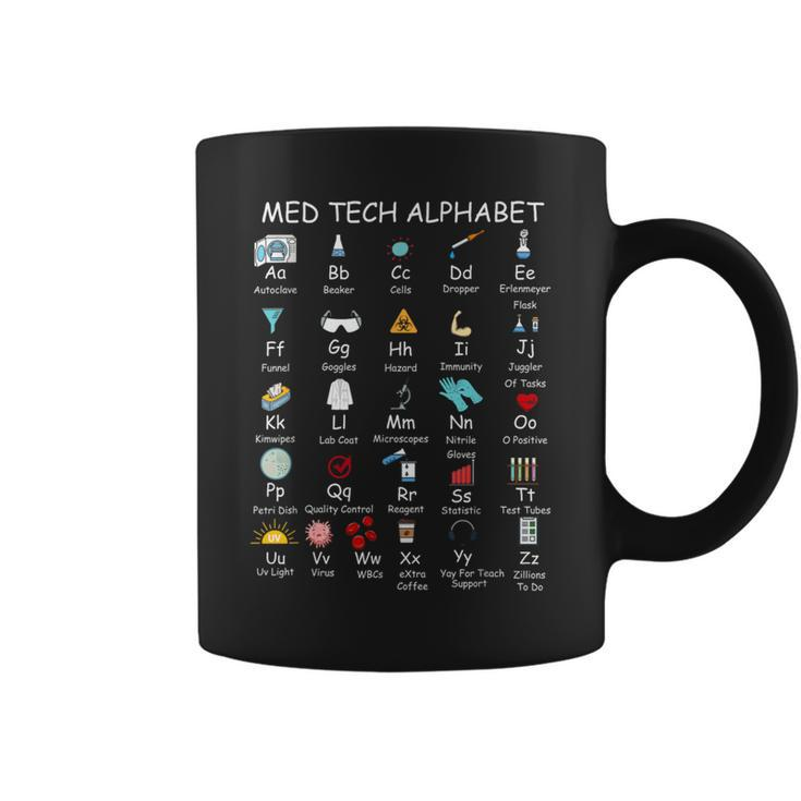 Science Cute Med-Tech Lab Week 2024 Alphabet Laboratory Coffee Mug