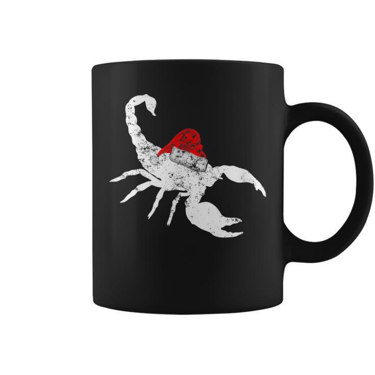 Scorpion Santa Hat Christmas Pajama Coffee Mug