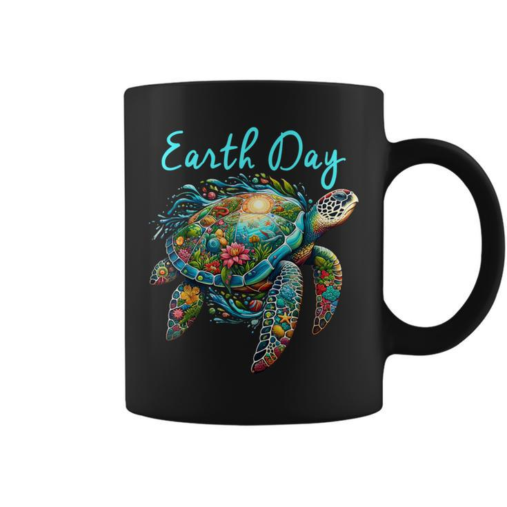 Sea Turtle Earth Day Save The Earth Coffee Mug
