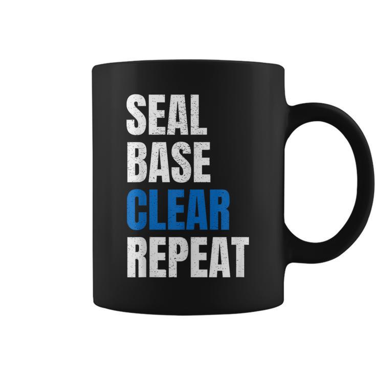 Seal Base Clear Repeat Car Body Painter Automotive Coffee Mug