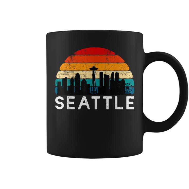 Seattle Pride Love Seattle Retro Seattle City Of Seattle Coffee Mug